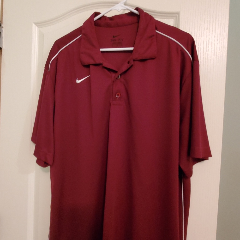 Polo shirt...MAROON in color